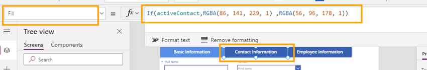 How To Create Tabs In PowerApps